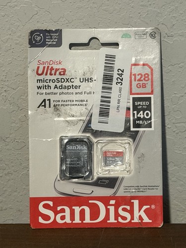 Sandisk ultra 128gb microsd - sandisk,